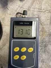 fiber optic power meter and power source