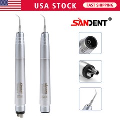 Dental 1:5 Fiber Optic LED Electric Contra Angle/ Air Scaler Handpiece