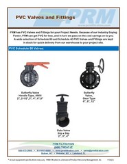New 4″ (Slip X Slip) Sch 80 Gate Valve SS Splashboard, Nuts & Bolts