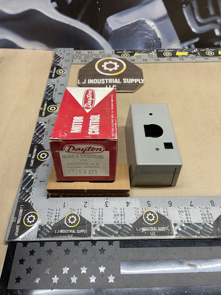NEW! DAYTON 5X271 Nema-1 Box for Manual Starter_MULTIPLE IN STOCK_FAST SHIPPING!