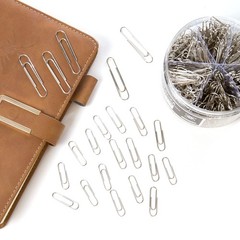 700pcs Paper Clips Assorted Sizes Large (700PCS)