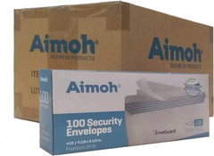 #10 Security Self Seal Envelopes – 500 Qty |No Window, Enveguard, 4⅛ X 9½”, Whit