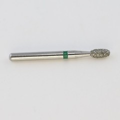 10pcs/pk Dental Diamond Burs Egg Football FG 379/018C Coarse Grit High Speed Bur