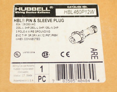 ⭐NEW IN BOX⭐460P12W 60-Amp PLUG HBL460P12W 60A 125/250V 3P 4W 🔴From USA🔵