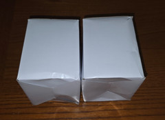 Lot of 2 62mm/2.4″ White Paper Tape Compatible for Brother DK-2205 Labels