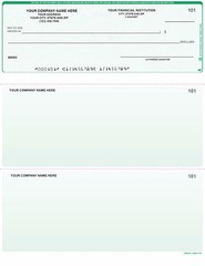 Printed Computer Checks Comparable With QuickBooks w / CUSTOM Logo 100 Checks