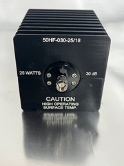 JFW INDUSTRIES 50HF-030-25/18, 30dB Attenuator, 25 Watts .01 – 18 GHZ, SMA