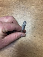 FastenMaster FMLL358-50 LedgerLOK Gray Hex Drive Flat Head Fastener 3-5/8 in.