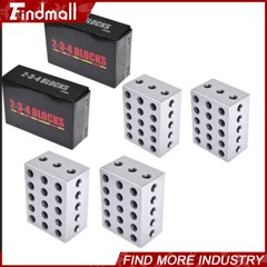 2 Matched Pair Ultra Precision 2-3-4 234 Blocks 23 Holes .0002″ Machinist