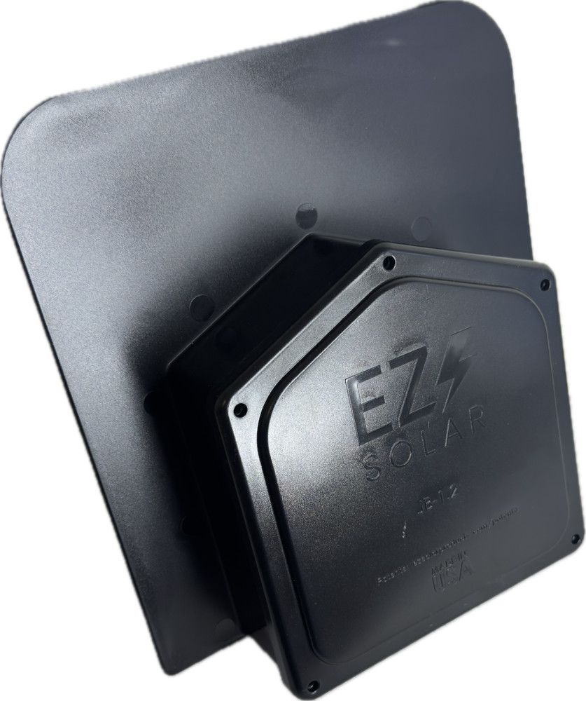 EZ Solar JB-1.2 Rooftop PV Junction Box Asphalt Shingle (New/Unused)