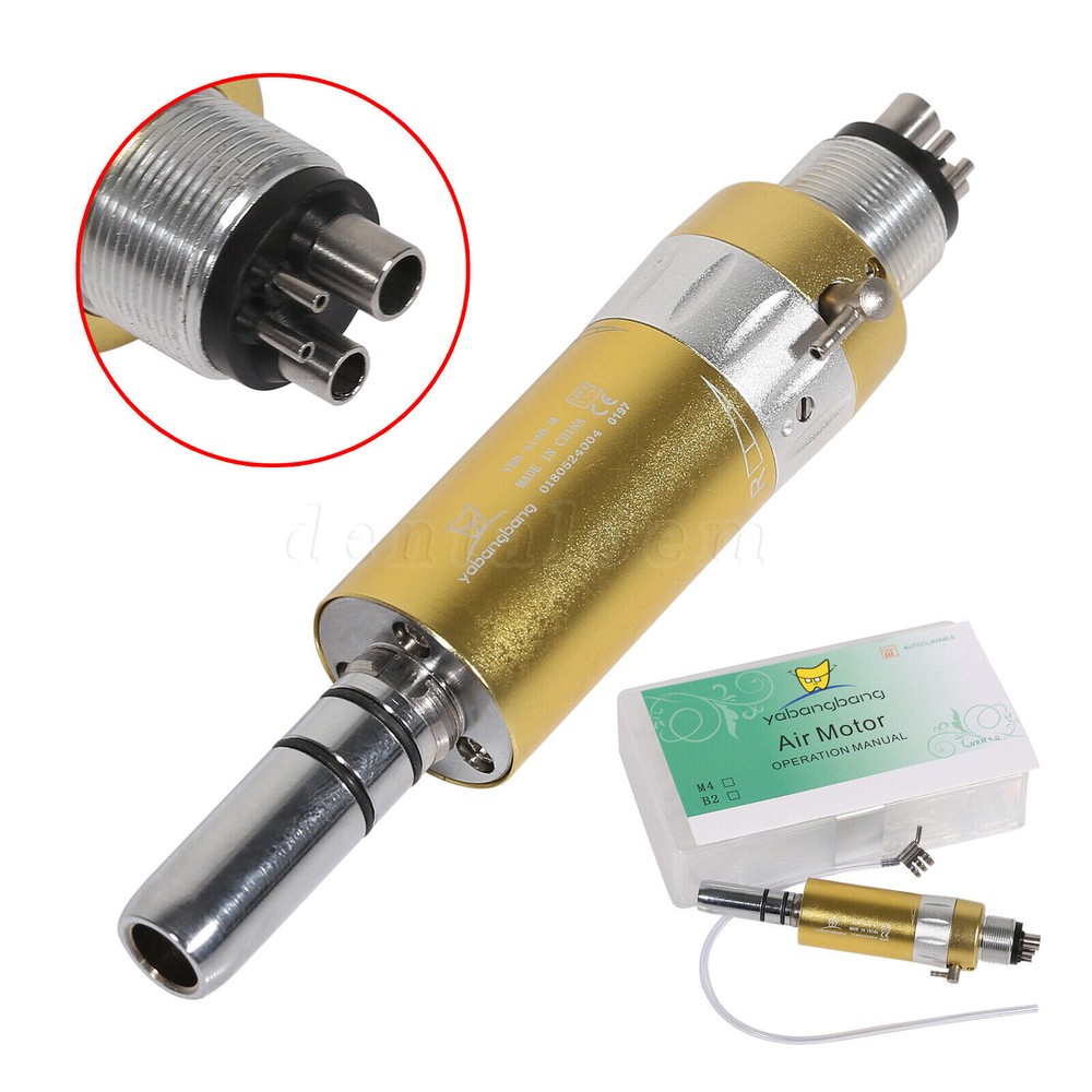 NSK Style Dental Low Slow Speed Air Motor Handpiece Midwest E-type 4 holes 2Hole