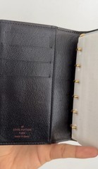 Louis Vuitton Authentic Notebook Cover Epi Black Agenda PM Noir Made in Spain