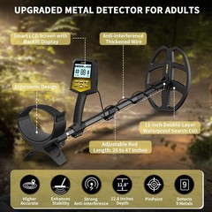 Metal Detector for Adults, Professional Foldable Waterproof Metal Detector with