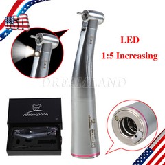 Dental Brushless LED Electric Micro Motor/1:1 1:5 Contra Angle Handpiece UPS
