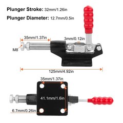 Toggle Clamp 500Lbs Holding Capacity 32MM Stroke GH-305C – Quick Release +500.0