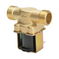 DC12V 1/2″ Normally Closed Brass Valve Electric Solenoid For Water 0.02-0.8Mpa