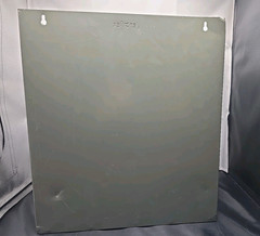 Vintage Vertiflex Metal 6 Letter File Holder Desk Organizer Rack 17x15x10 Gray