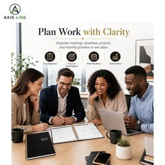 2026-2027 Monthly Planner 2 Year Spiral Agenda Calendar Goals Notes 7.5×10