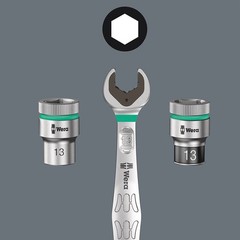 Wera 1/4″ Drive Metric Socket Set on Storage Belt (9 Piece)