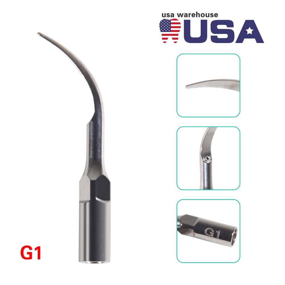 Dental Ultrasonic Piezo Scaler Tips G1,G2,G3,G4,P1,P3 Fit EMS/Woodpecker po