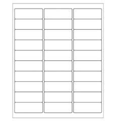 100-2000 Sheet Mailing Address Barcode Shipping Label Self Adhesive 30 Per Sheet