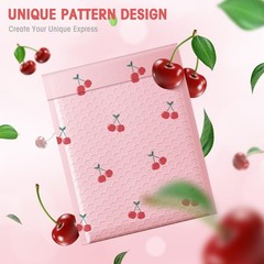 6×10 Inch Pink Poly Bubble Mailers 100 Pack,Waterproof Seal Adhesive Small Pa…