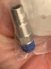Speedaire Coupler Plug 1/4MNPT, 1 4 Body, Hi Flow 30E582 – Lot of 20 NIB