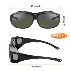 Welding Glasses IR Shade 3 CE Certified Protective Glasses Wrap Around Lens