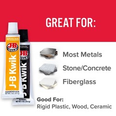 J-B Weld 8265S Original Cold-Weld Steel Reinforced Epoxy – 2 oz