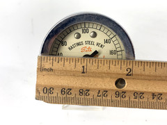 Hastings Steel Vent Pressure Gauge Peerless Instrument Co “Sets The Pace”