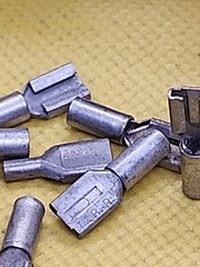 LOT OF 490-THOMAS & BETTS B 187-020 NON INSULATED DISCONNECT TERMINALES [RC 11-4