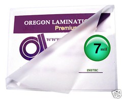 7 Mil Hot Laminating Pouches 6 x 9 [pack of 100] Clear Glossy 6×9 Half Page size
