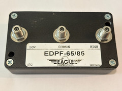 Eagle EDPF-65/85 Diplex Filter Attenuation 5-65MHz -0.3 dB & 85-1000MHz -0.3 dB
