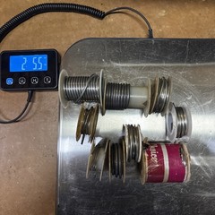 Lot of Solder Spools Over 2 Pounds! Various Sizes 9 Rolls Used