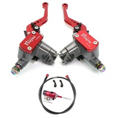 22mm Motorcycle Hydraulic Clutch Brake Master Cylinder Kit for Honda Yamaha