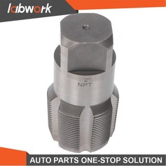 Labwork 2″ NPT Pipe Tap Carbon Steel Hand Threading Tool for Plumbing