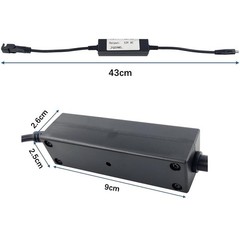 DC 12V 24V Electric Linear Actuator Cylinder Lift 1500N 3000N Stroke 2″~40″ Fast