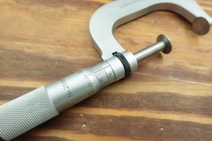Starrett 256MRL-50 Disc Micrometer 25-50mm .01mm Starrett 256 New 1 Per Order