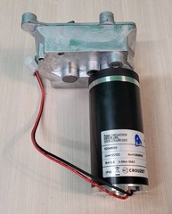 CROUZET MOTOR AND GEAR BOX 89800 82048095 3090 RPM 12VDC IP40 In=3A Class F