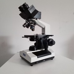 OMAX TRINOCULAR DIGITAL DARK FIELD PHASE CONTRAST COMPOUND MICROSCOPE 40X-2500X