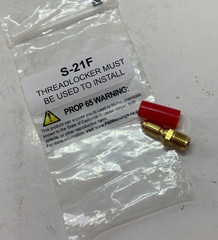 Sure Shot S-21F Quick Connect Nipple – 1/8″ Male Pipe – Prepaid Shipping (S21F)