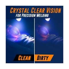 Mutt Tools 25 Pack Clear Welding Lenses 2×4.25 – Premium 0.04″ … FAST USA SHIP