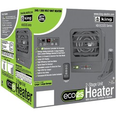 Open-Box: King Electric KB ECO2S Series 5000W Garage Heater – Very Good