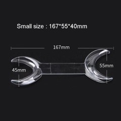 20Pcs Dental Intraoral Cheek Lip Retractor Double-headed T-Shape Mouth Opener