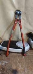 Used 600 Cap 10mm 3/8 24” inch Bolt Cutters / Cable Cutters Hand Tool
