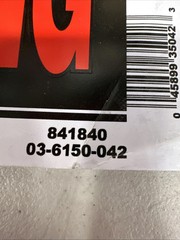 Hillman Group 841840 8 x 12 in. Red/Black Plastic No Trespassing Sign-2 Pack{50}