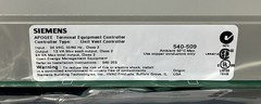 Siemens 540-509 Apogee Unit Vent Controller Terminal – Powers On, No Power Cord