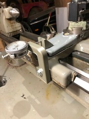 South Bend Lathe 9 or 10K, Cross Slide Dial Indicator Holder (3d Printed)