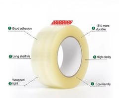 36 Rolls Clear Shipping Packing Tape 2 Mil 2″ x 110 Yards Heavy Duty Carton Seal