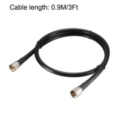 UHF Male PL-259 to UHF Male PL-259 Low Loss RG213 Coax Jumper Cable 0.9M/3ft